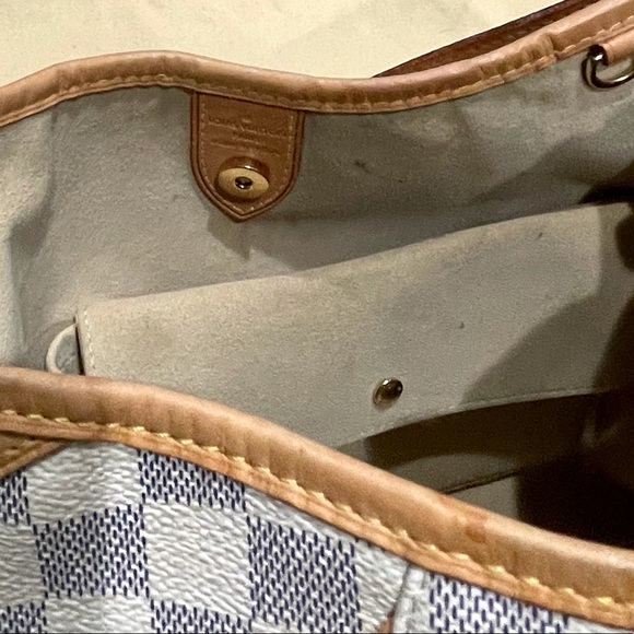 Authentic Louis Vuitton Galliera Damier PM Azur Hobo bag - Picture 9 of 15